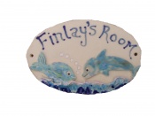 Fishy Name Plaque