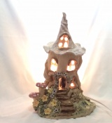 Large Tiled Roof House Lamp