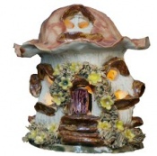 Mushroom House t.light holder