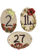 Small oval plaque