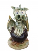 small dragon in couldron