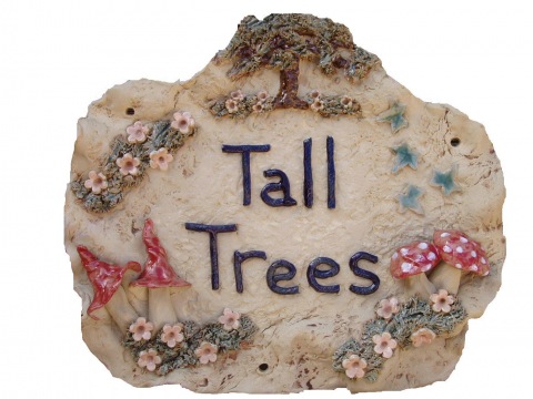 Tree and Mushrooms