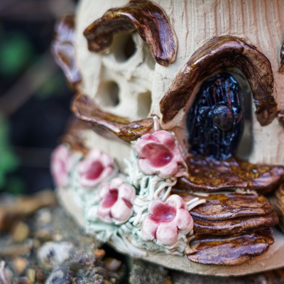 Fairy House - Blue Roof