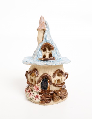 Fairy House - Blue Roof