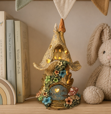 Fairy House Heart Lamp
