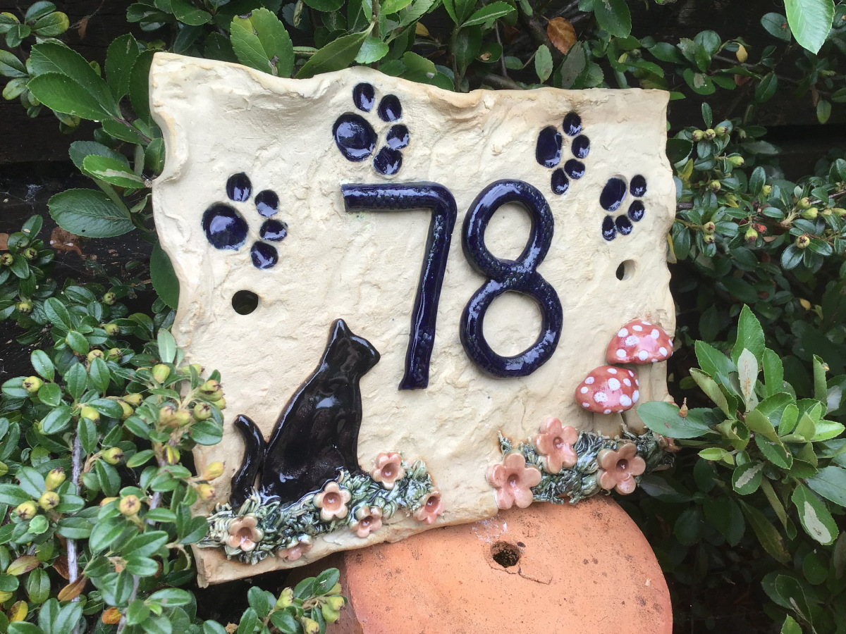 Cat design - square shape