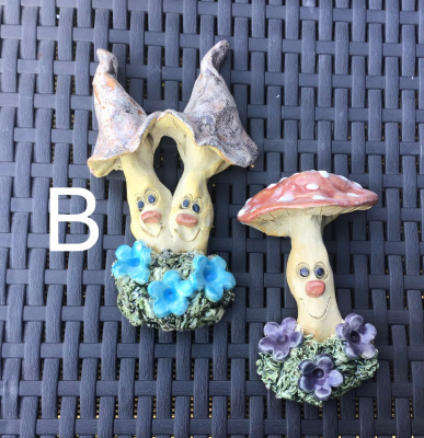 Wall mushrooms - slight seconds