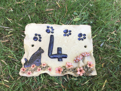 Cat design - square shape