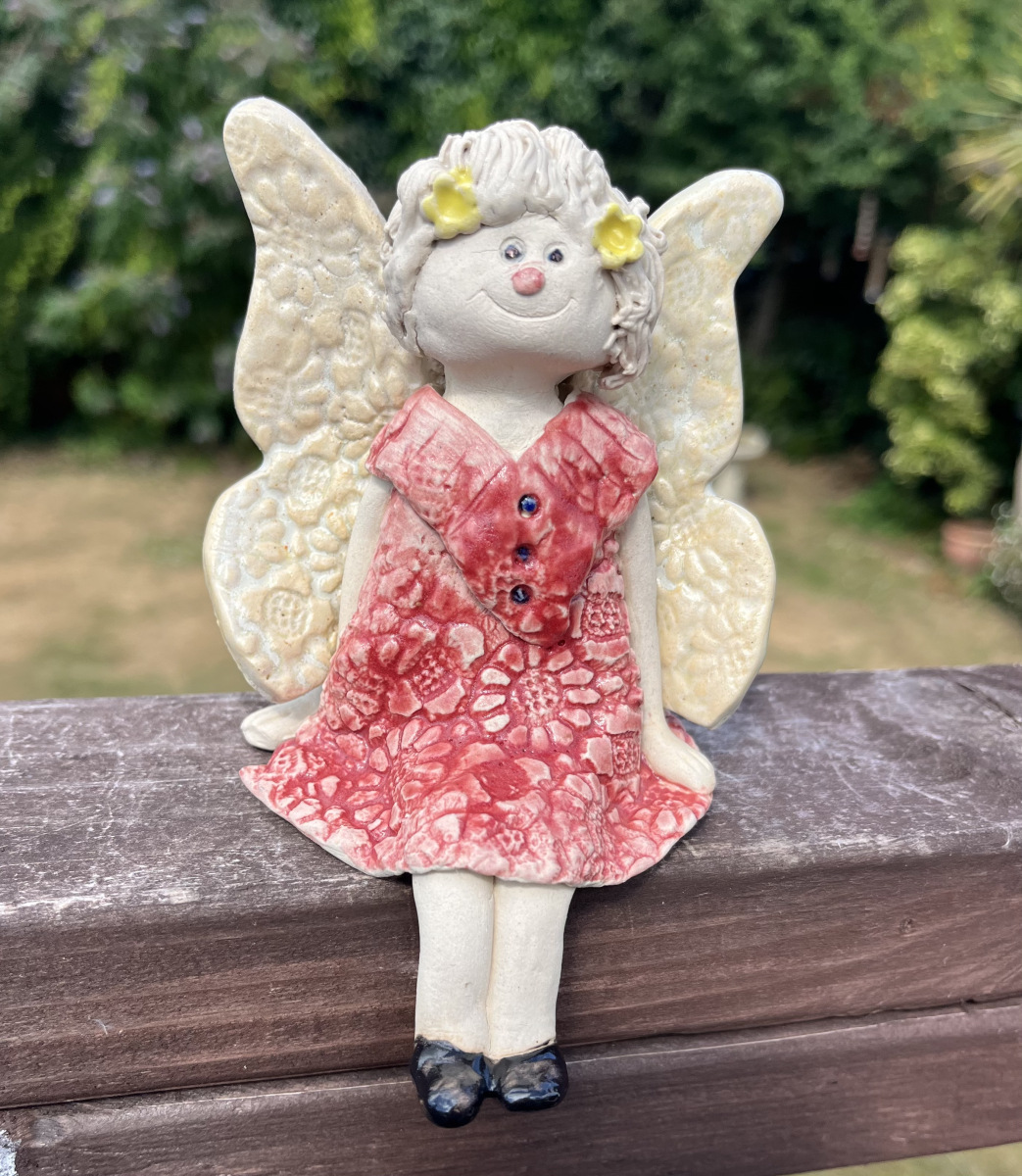 Red dress fairy